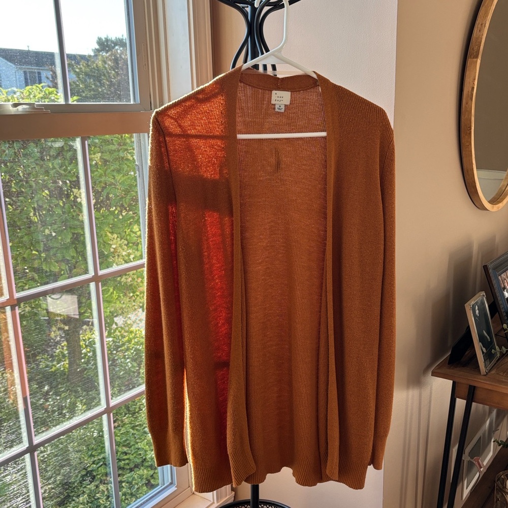 A New Day Copper Knit Cardigan - Picture 7 of 7